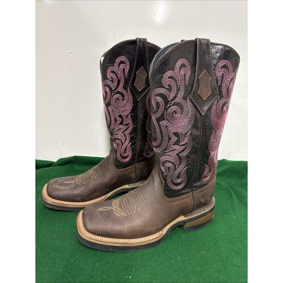 Ferrini Italia Leather Western Boots, New In Box, Never Worn, Size 8 - Picture 1 of 16